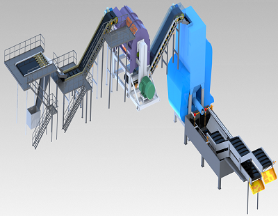 塑料瓶分類回收工藝及設備